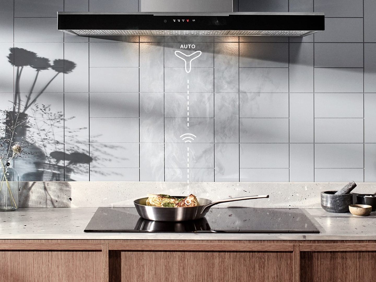 conexiune hob2hood plita hota