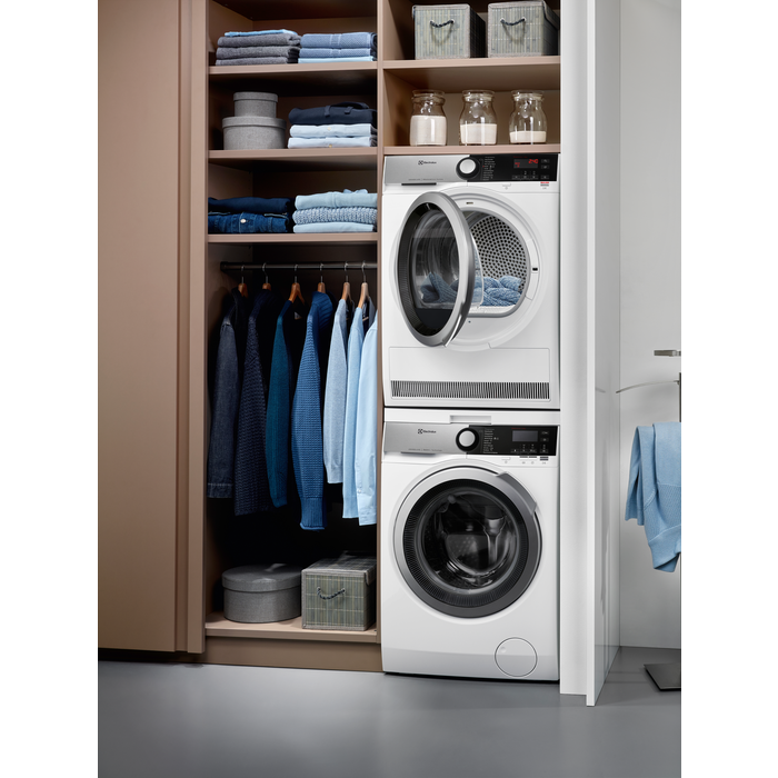 Kit Suprapunere Uscator Peste Masina De Spalat Rufe Adancime 54 60 Cm Cu Raft Retractabil Sta9gw No Brand