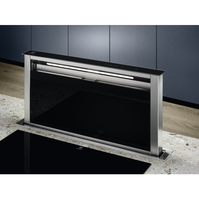 Electrolux Hotă încorporabilă de blat FLEX 800 700 m3/h 90 cm negru LFD619Y