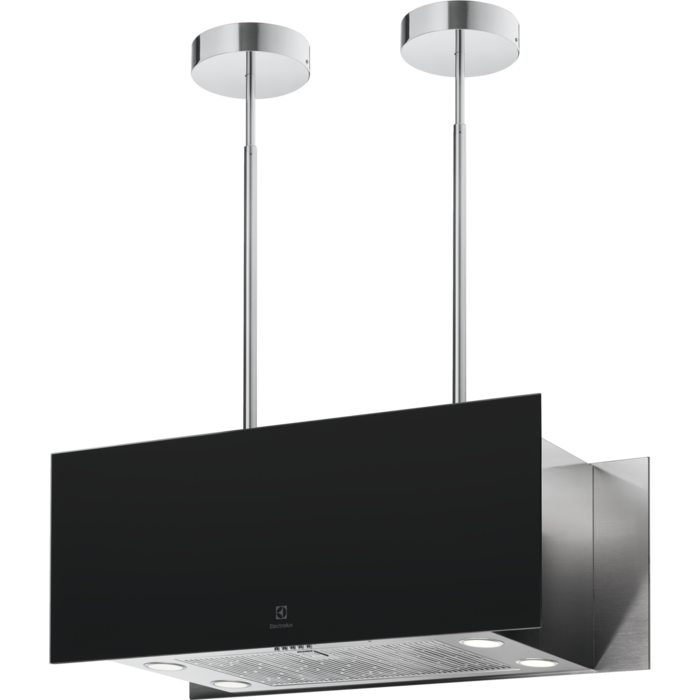 Electrolux Hotă insulă SENSE 700 700 m3/h 90 cm negru mat KFIA19R