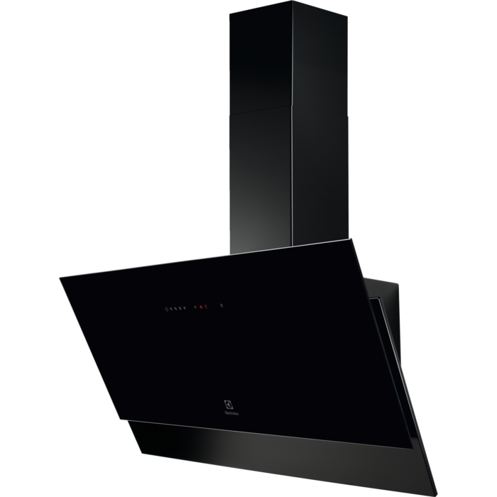 Electrolux Hotă șemineu 800 600 m3/h 90 cm negru LFV419K