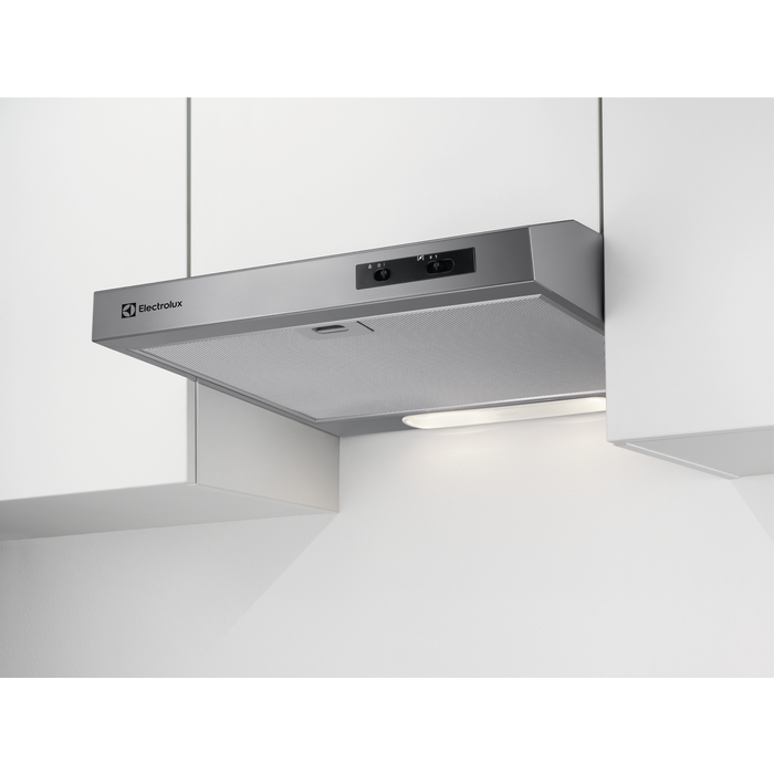 Electrolux Hotă tradiţională seria 300 60 cm gri EFU216S