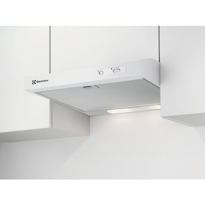 Electrolux Hotă tradiţională seria 300 60 cm alb EFU216W