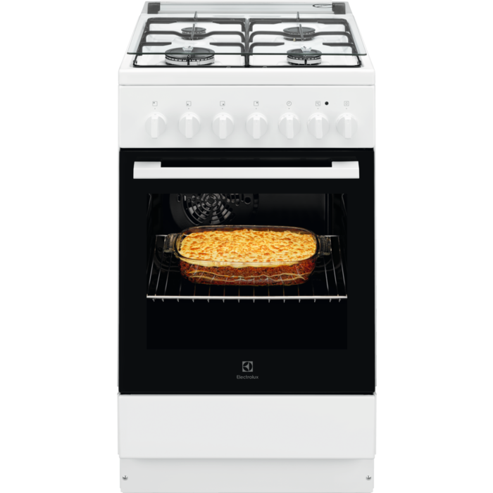 Electrolux Aragaz mixt 50 cm alb LKK520002W