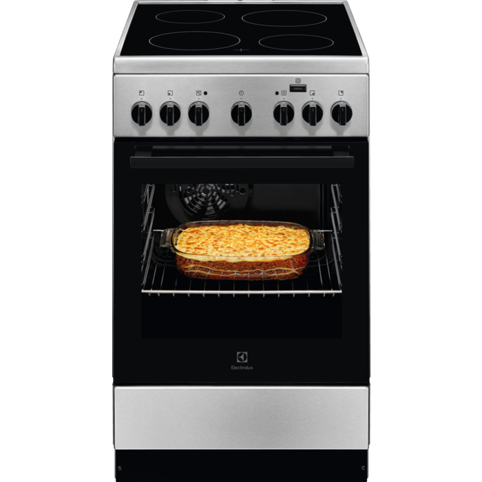 Electrolux Aragaz electric SteamBake 50 cm inox LKR560000X