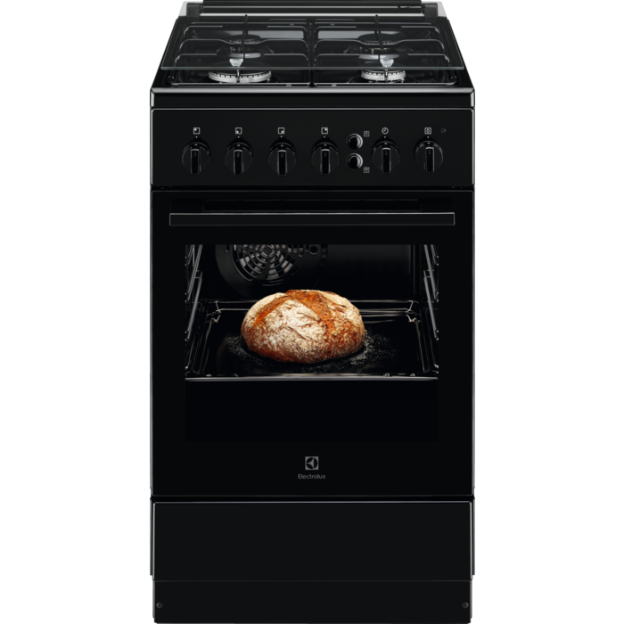 Electrolux Aragaz pe gaz cataliza 50 cm negru LKG504000K
