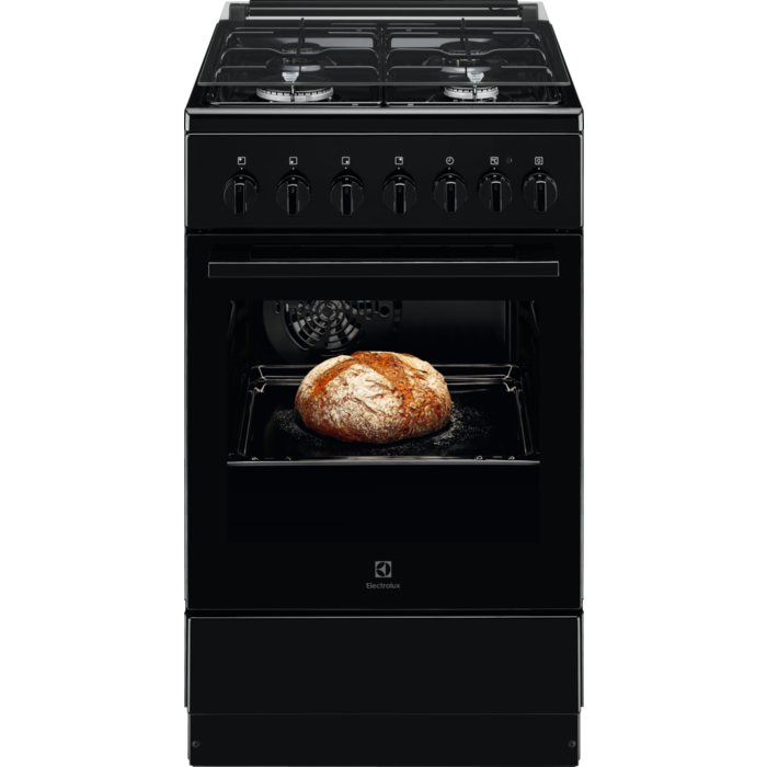 Electrolux Aragaz mixt 50 cm negru LKK520002K