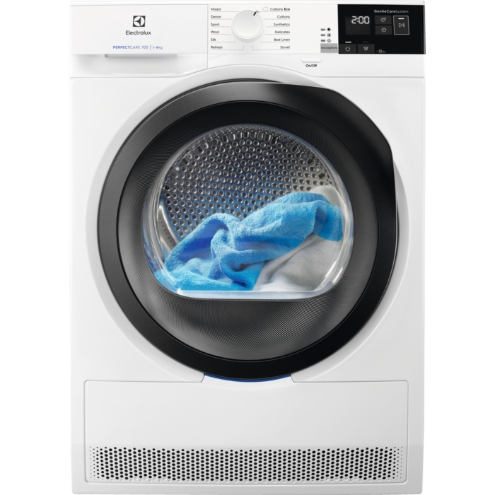 Electrolux Uscător de rufe cu pompă de căldură PerfectCare700 EW7H458B