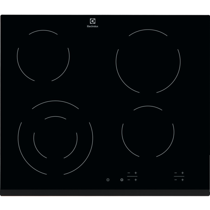 Electrolux Plită vitroceramică 60 cm negru EHF6241FOK