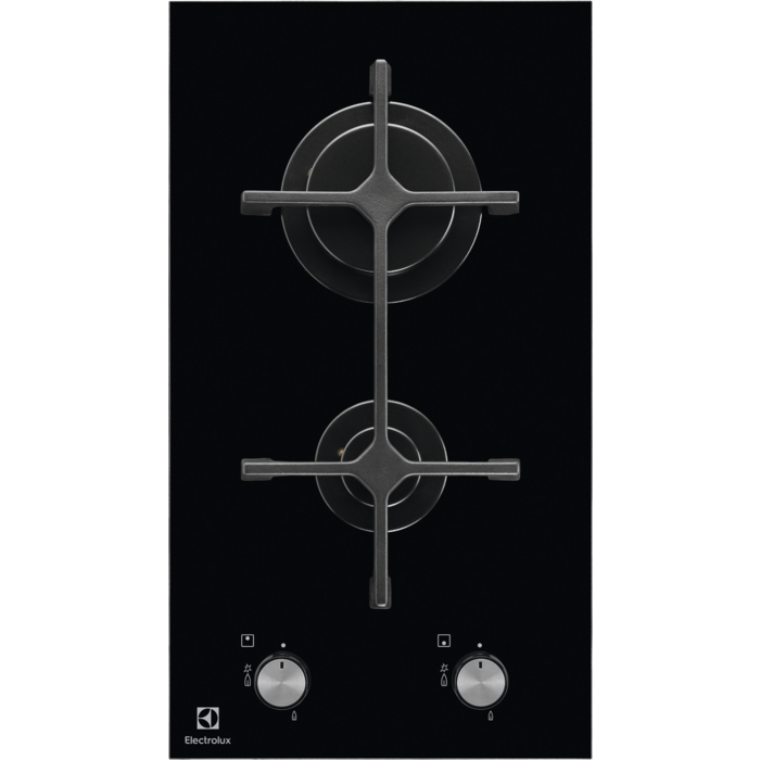 Electrolux Plită gaz Domino 29 cm negru EGC3322NVK