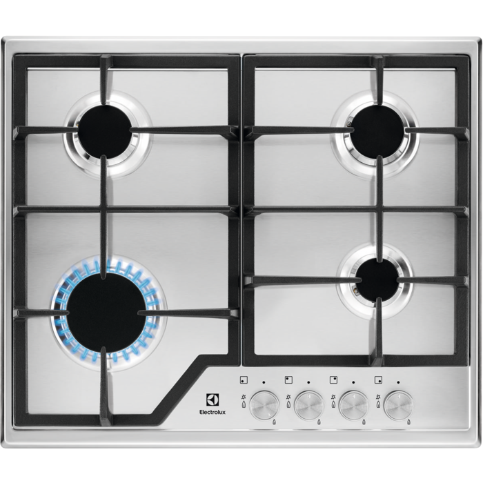 Electrolux Plită gaz 60 cm inox KGS6426SX