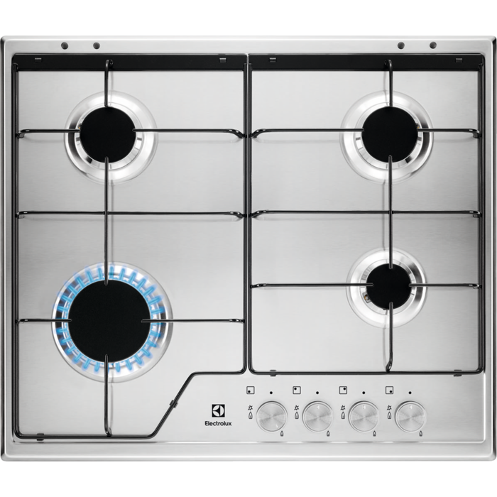 Electrolux Plită gaz 60 cm inox KGS6424SX