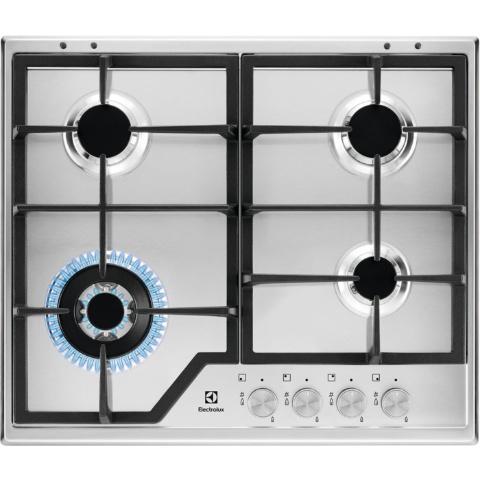Electrolux Plită gaz 60 cm inox KGS6436SX