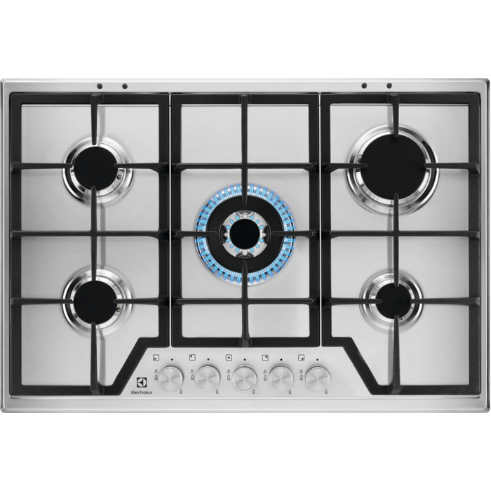 Electrolux Plită gaz 75 cm inox KGS7536SX