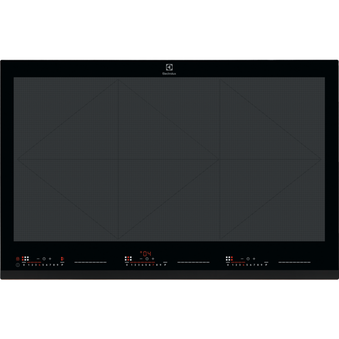 Electrolux Plită inducţie 80 cm negru EIV87675