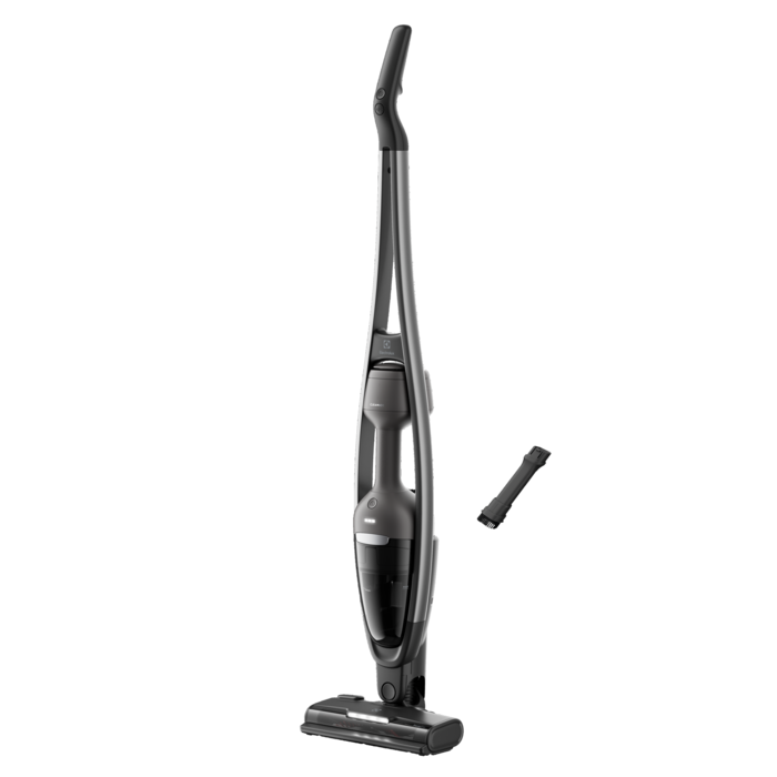 Electrolux Aspirator vertical cu acumulatori 600 Cordless Cleaner ES62CB25DH 55 min autonomie 25.2 V Gri inchis