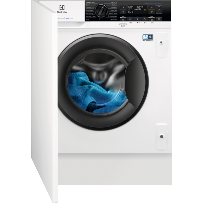 Electrolux Mașină de spălat cu uscător PerfectCare700 clasă E 8 kg EW7W368SI