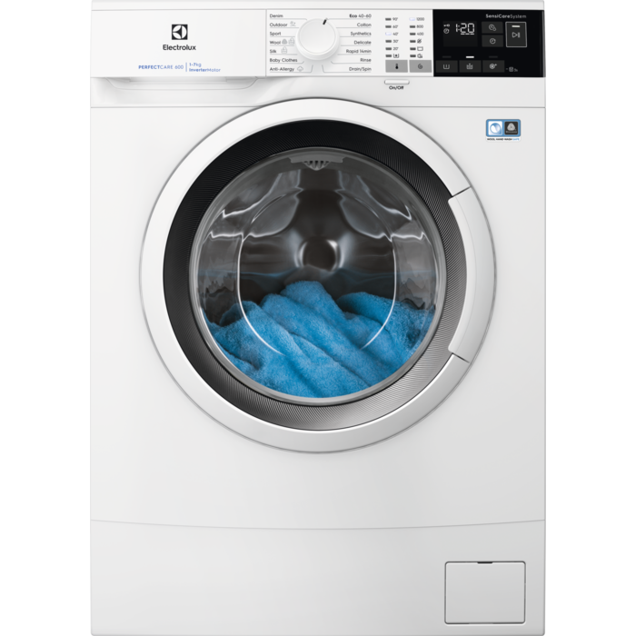 Electrolux Mașină de spălat rufe PerfectCare600 clasă C 7 kg EW6SN427WI