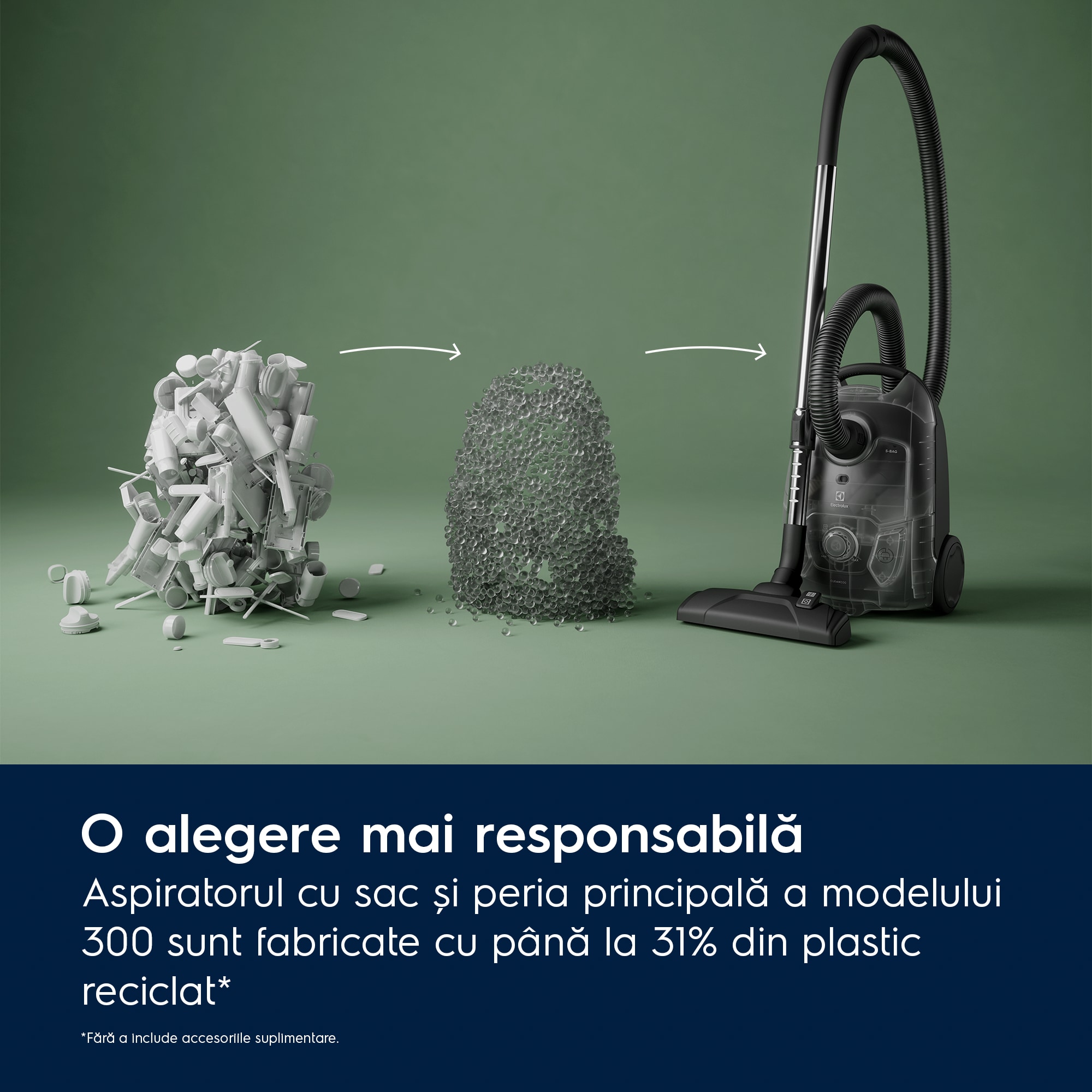 Electrolux - Aspirator cu sac - EB31C1DB