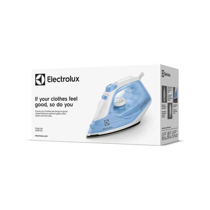 Electrolux - Fier de călcat cu abur - EDB1730