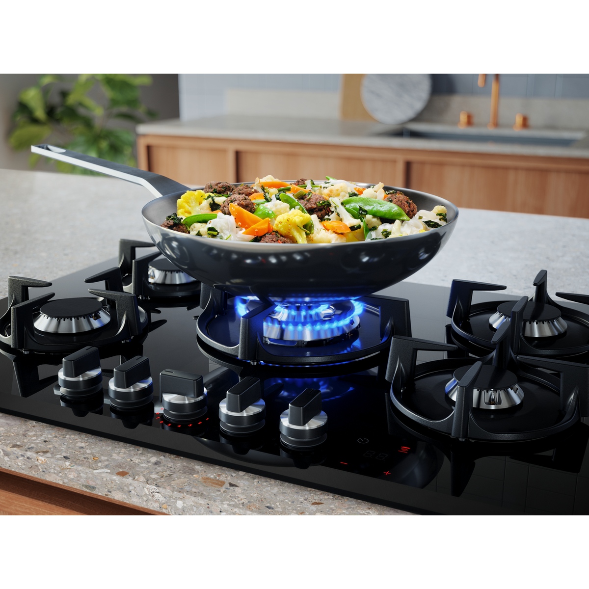 Electrolux - Plită pe gaz - EGS6436SX