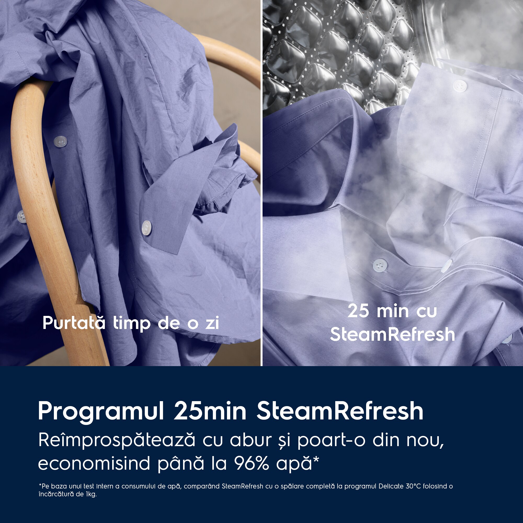 Electrolux - Mașină de spălat rufe independentă cu uscător - EW7W2612E