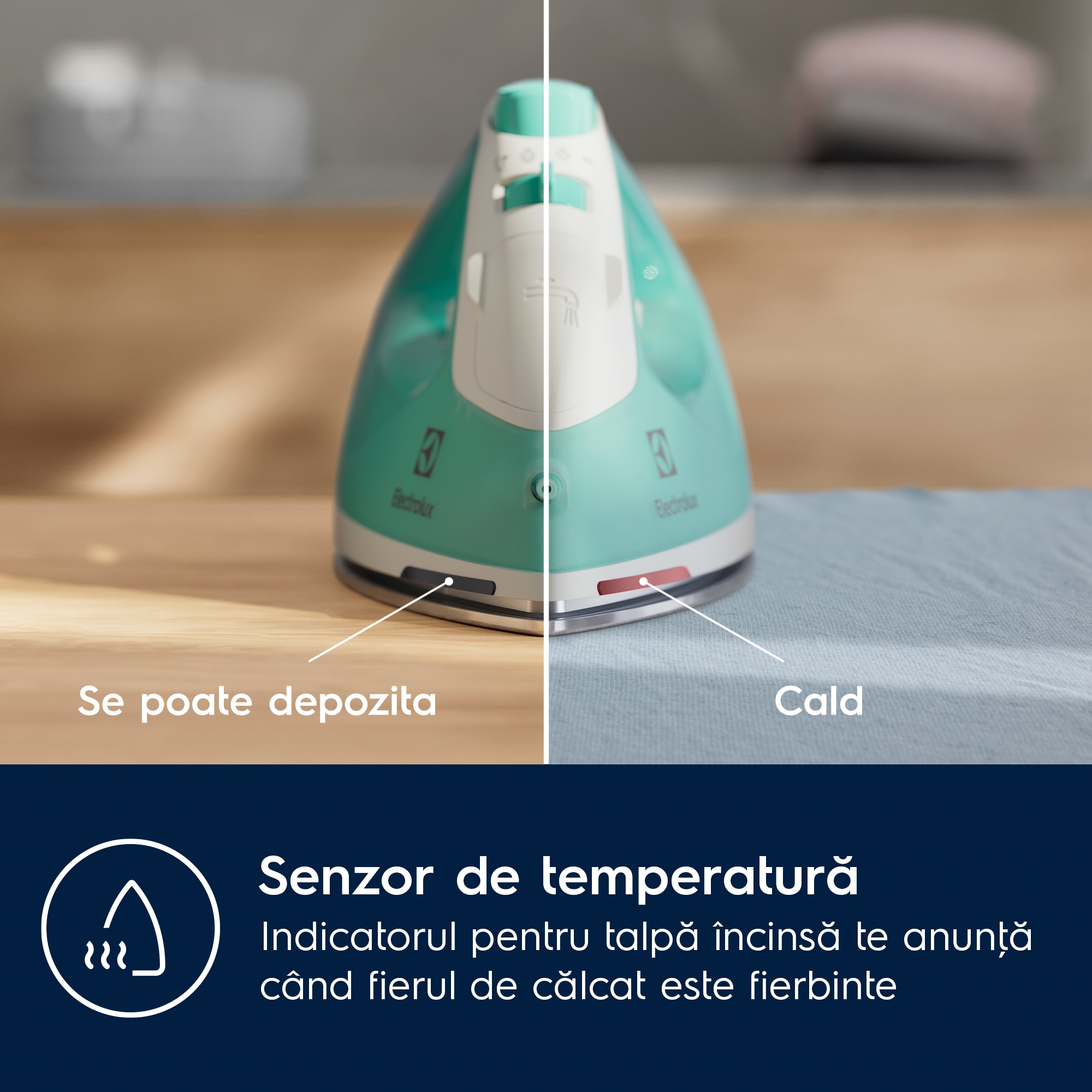 Electrolux - Fier de călcat cu abur - E5SI2-2AM
