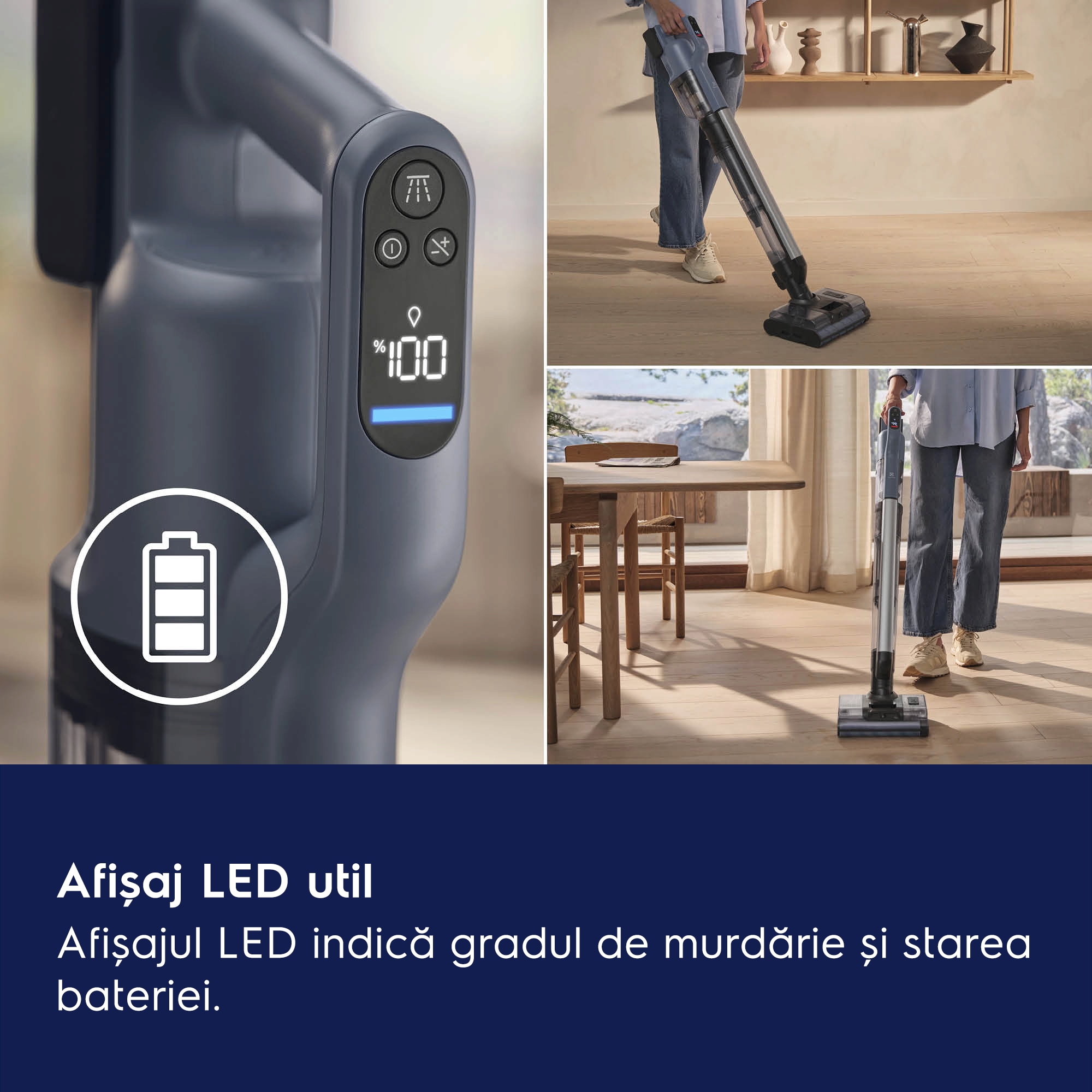 Electrolux - Aspiratoare verticale Wet & Dry - EW82U1DB