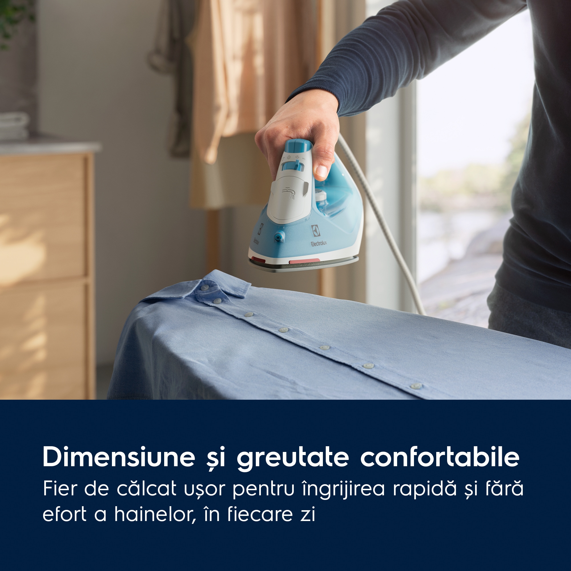 Electrolux - Fier de călcat cu abur - E5SI2-4CB
