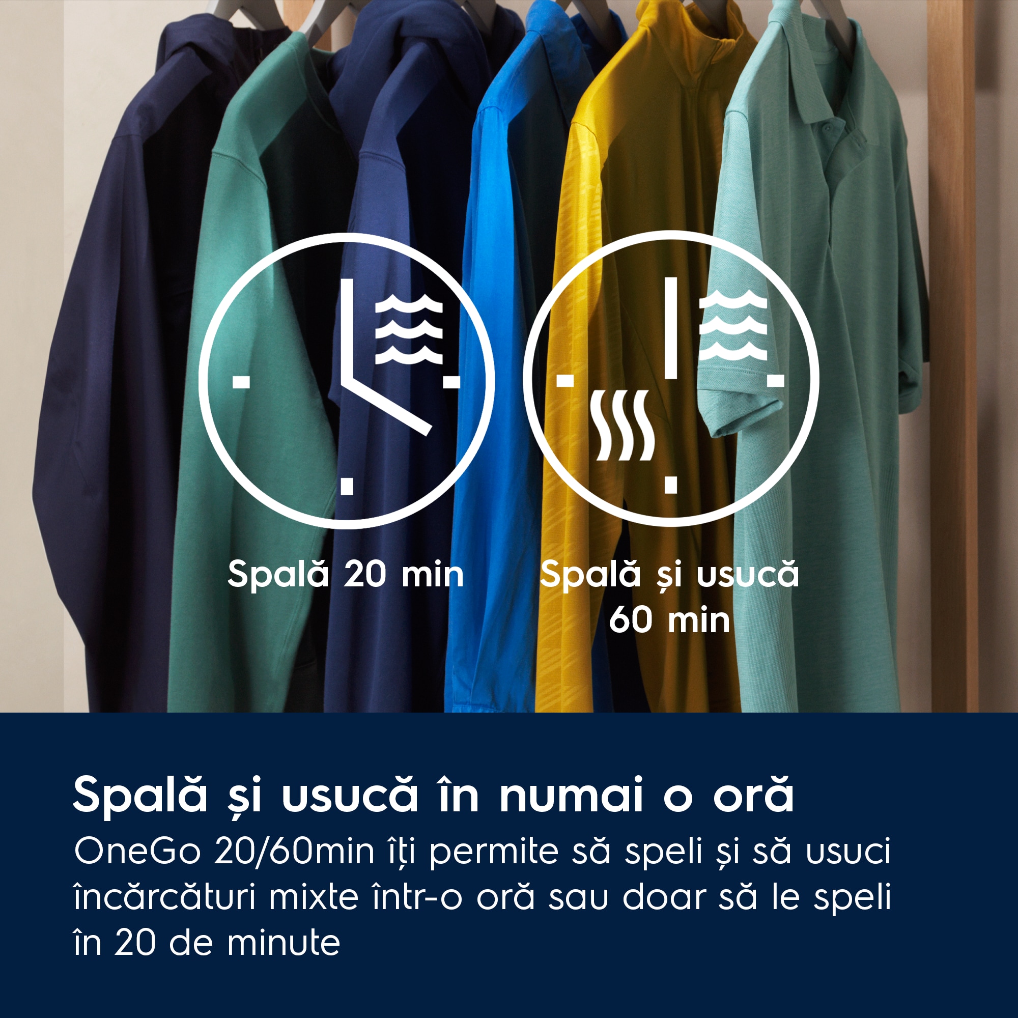 Electrolux - Mașină de spălat rufe independentă cu uscător - EW7W2612E