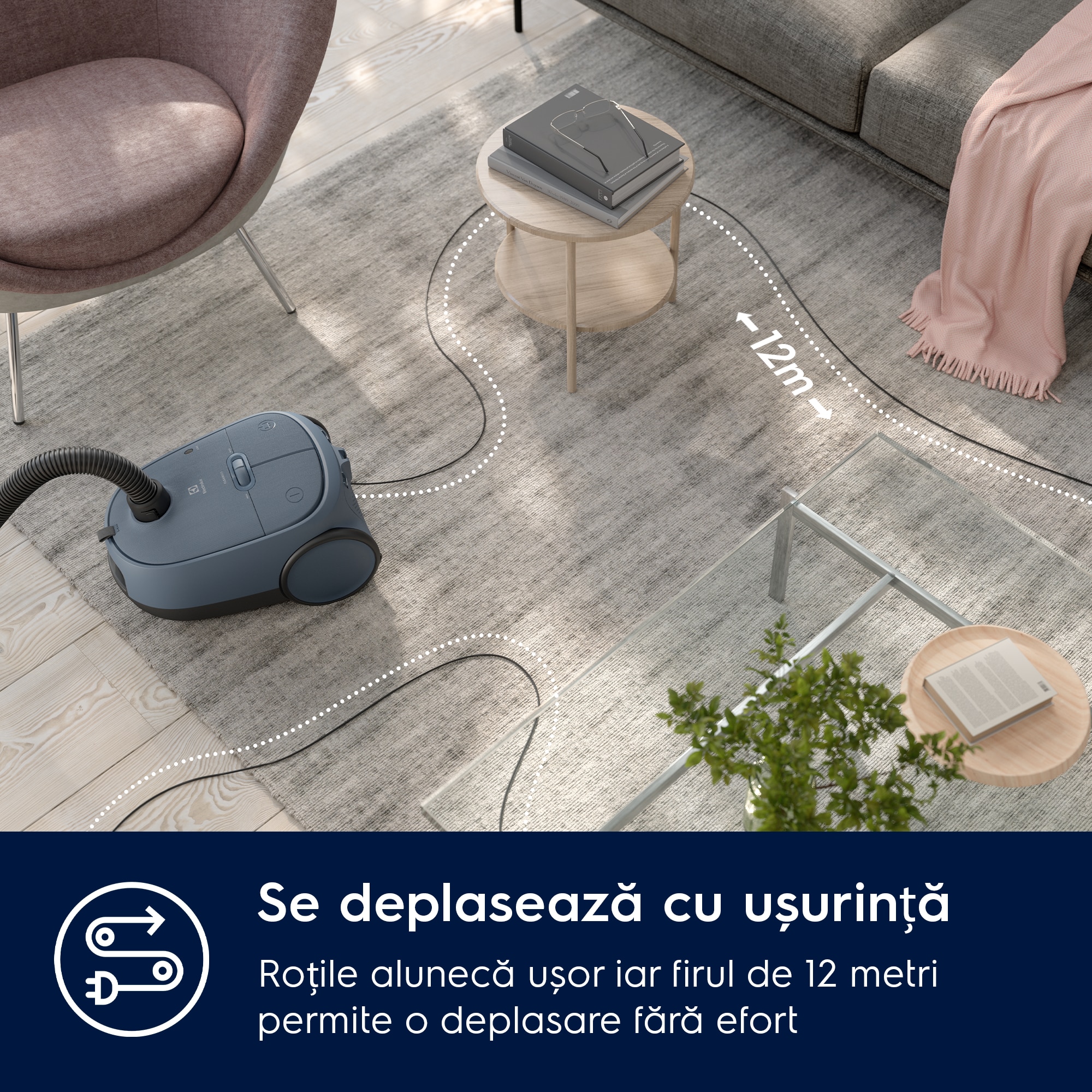 Electrolux - Aspirator cu sac - EB61C4DB