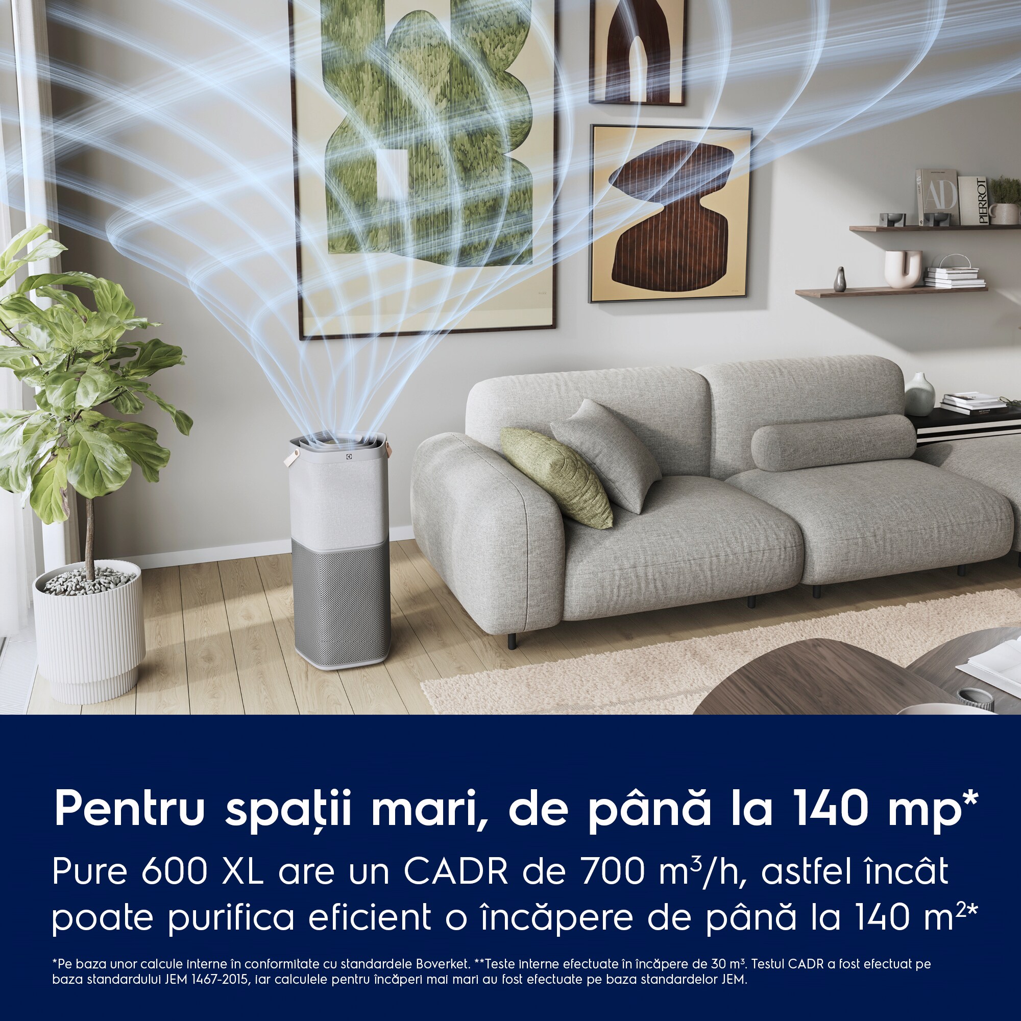 Electrolux - Purificator de aer - EPO60771UG