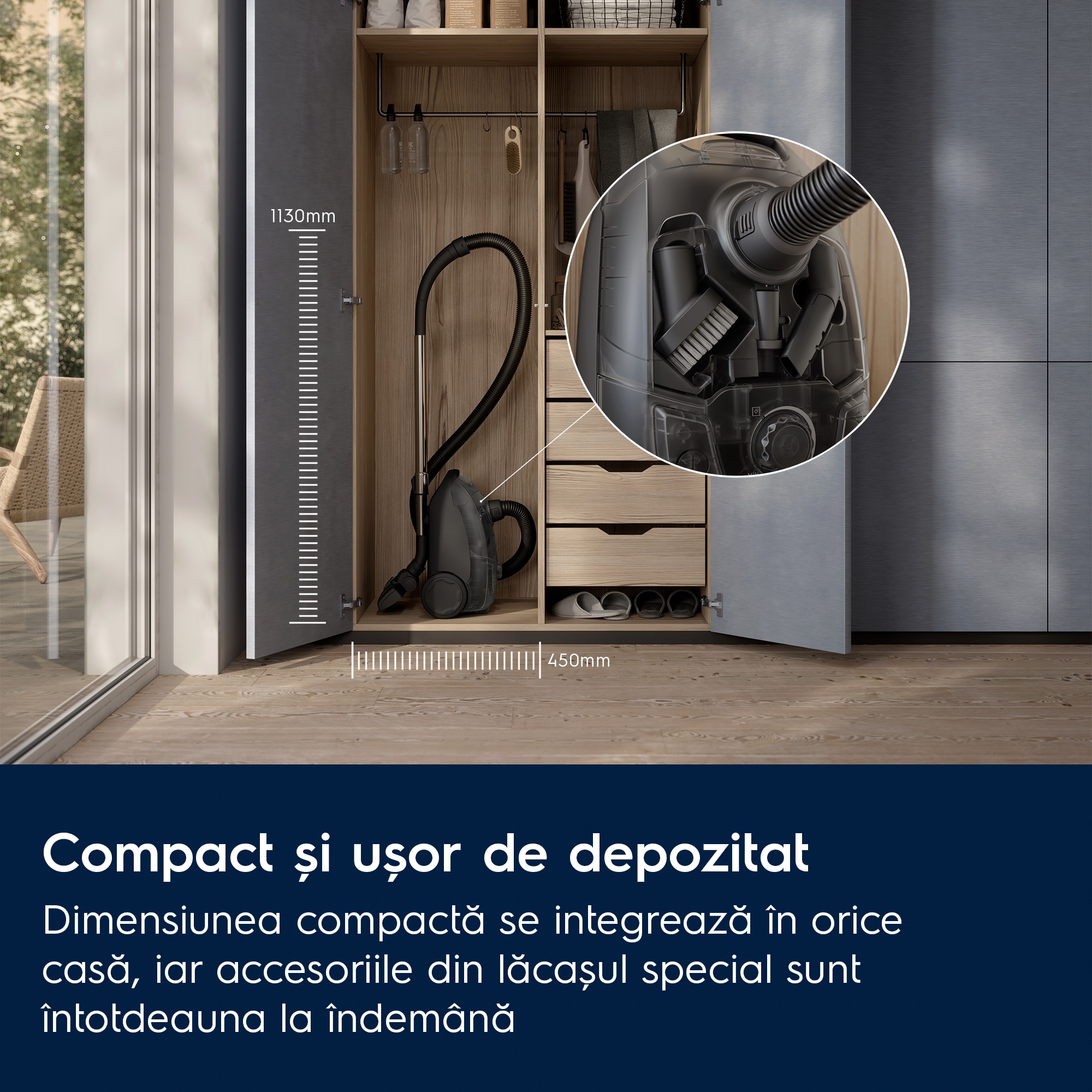 Electrolux - Aspirator cu sac - EB31C1DB