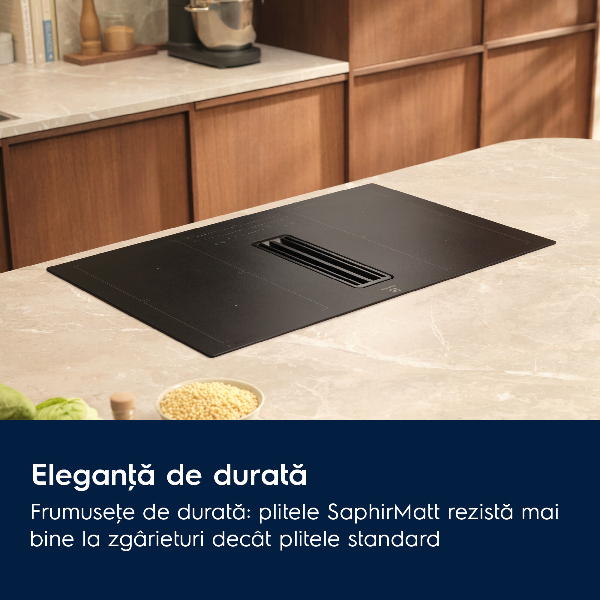Electrolux - Plită cu hotă ComboHob - ECC83443CZ