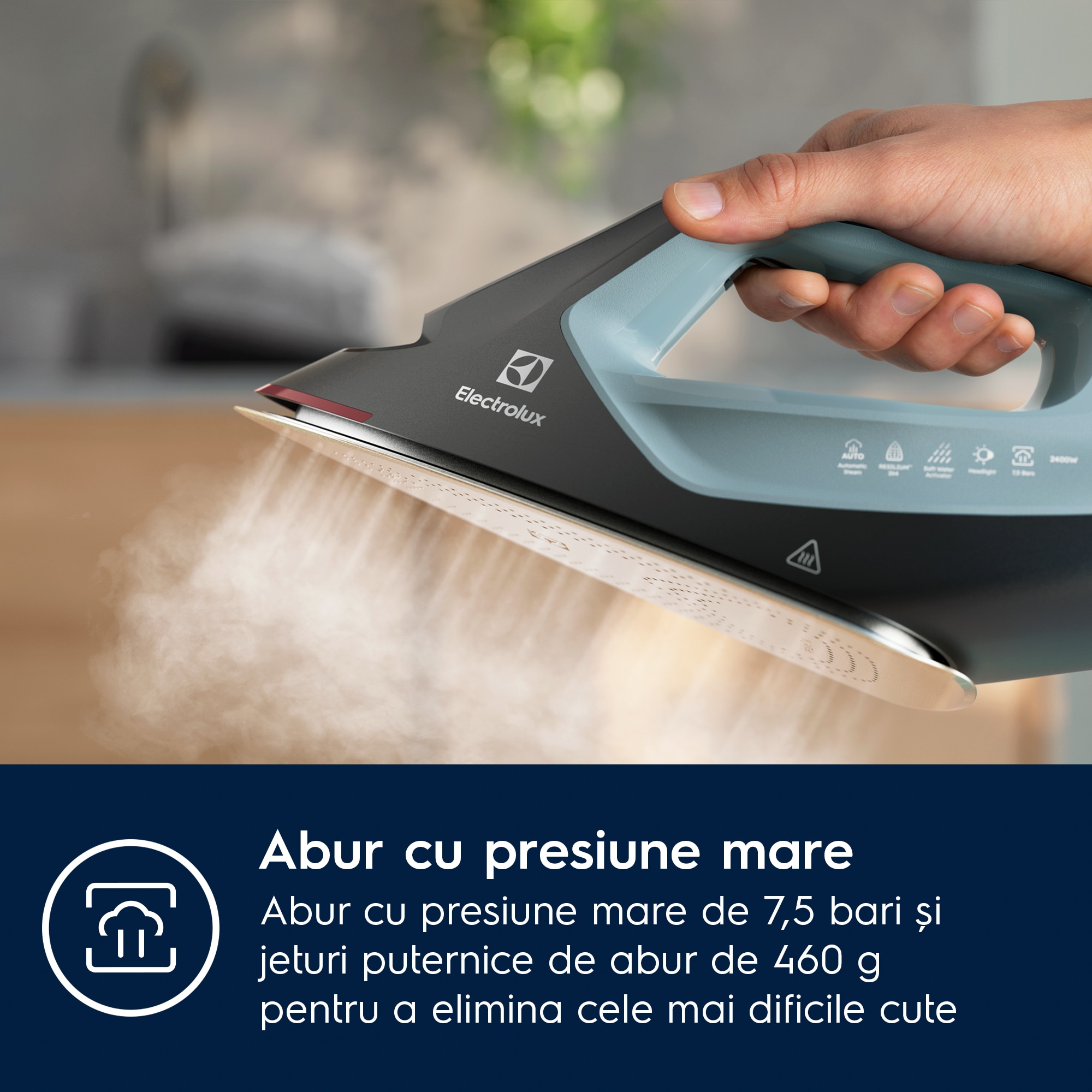 Electrolux - Staţie de călcat cu abur - E8ST2-8OG