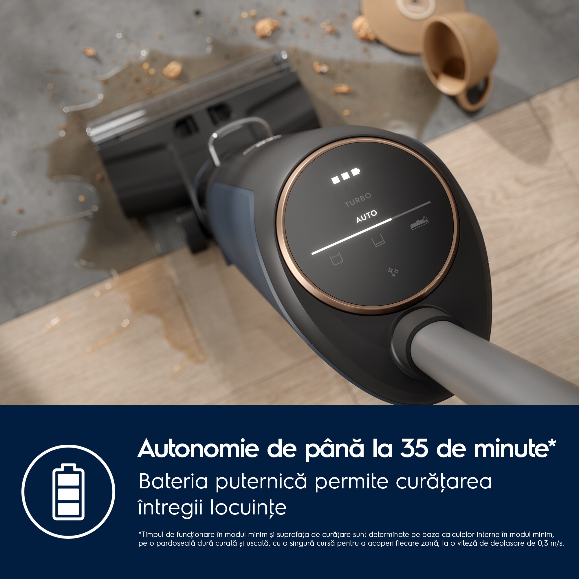 Electrolux - Aspirator vertical fără fir - EW81U3DB