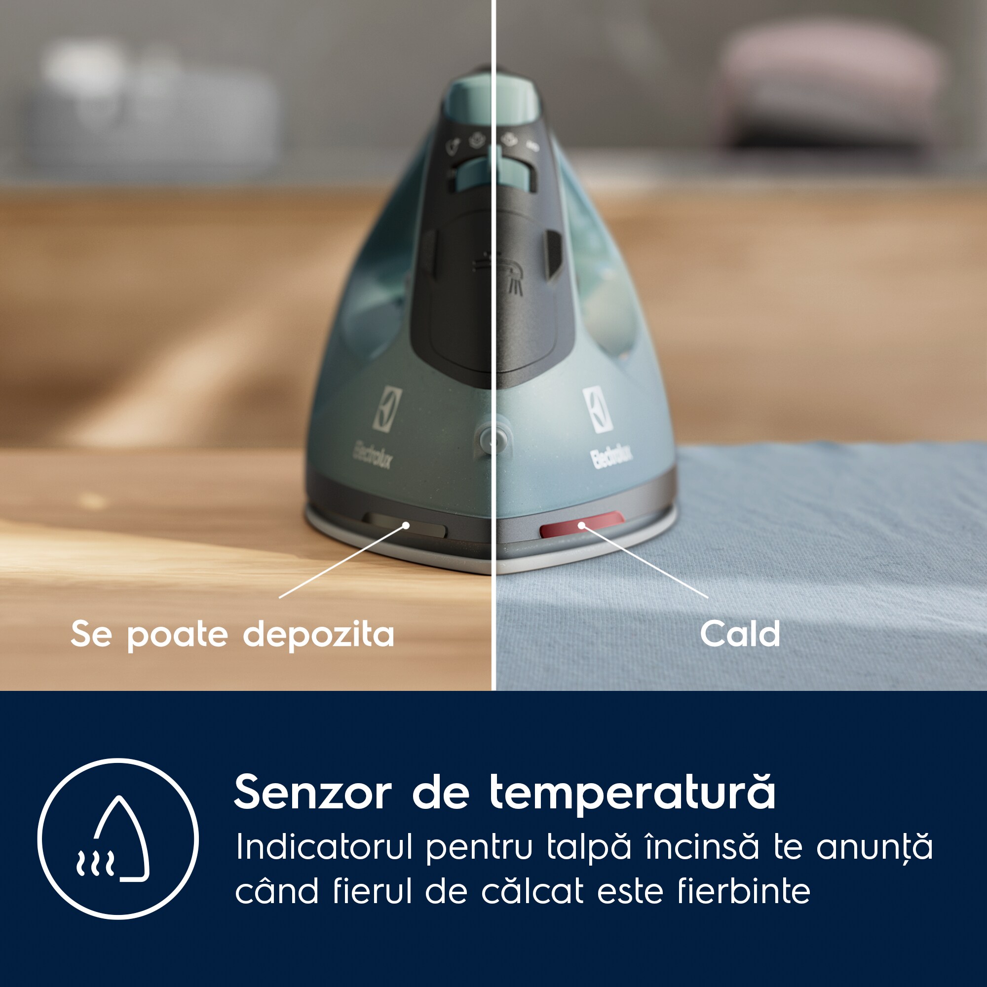 Electrolux - Fier de călcat cu abur - E5SI2-6OG