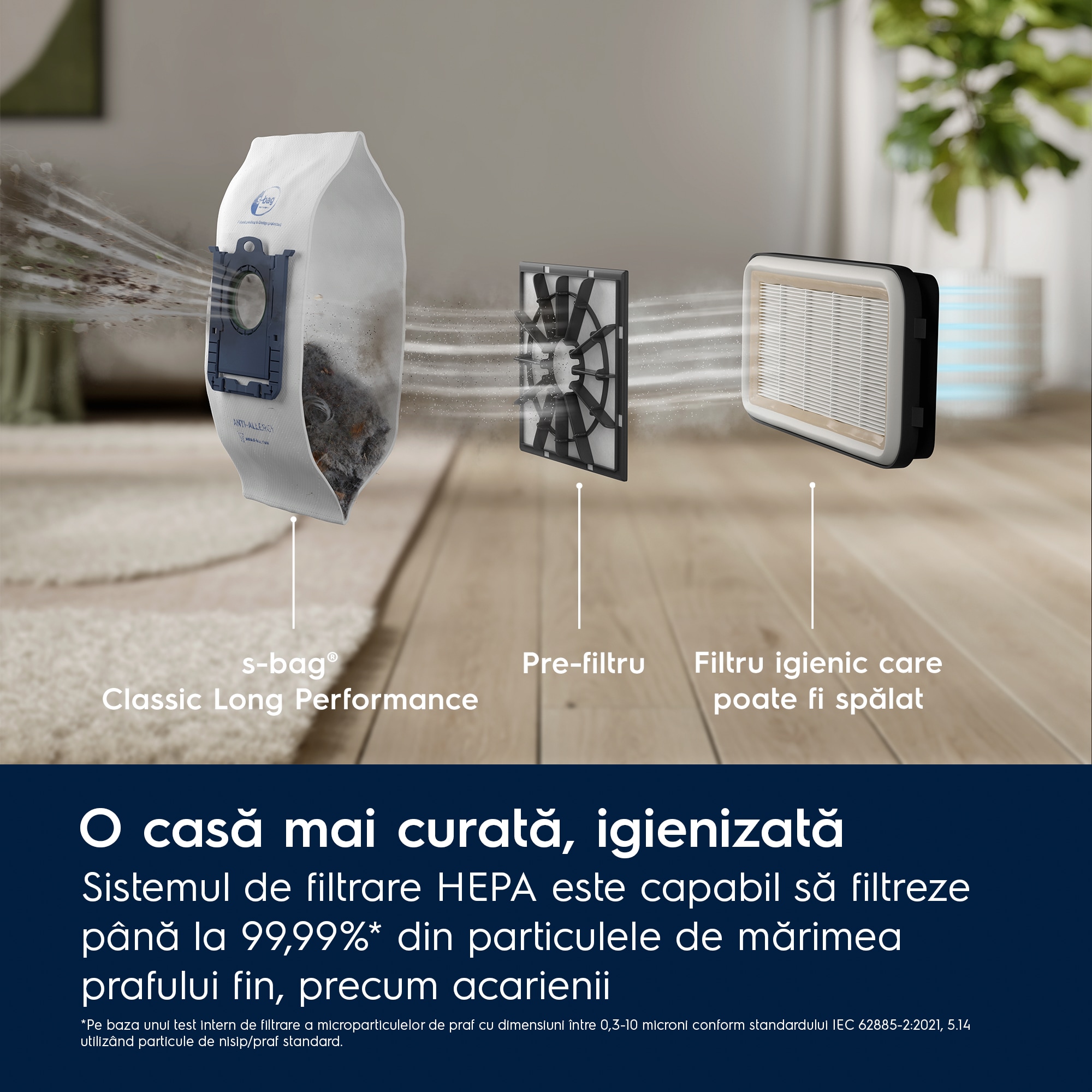 Electrolux - Aspirator cu sac - EB31C1DB