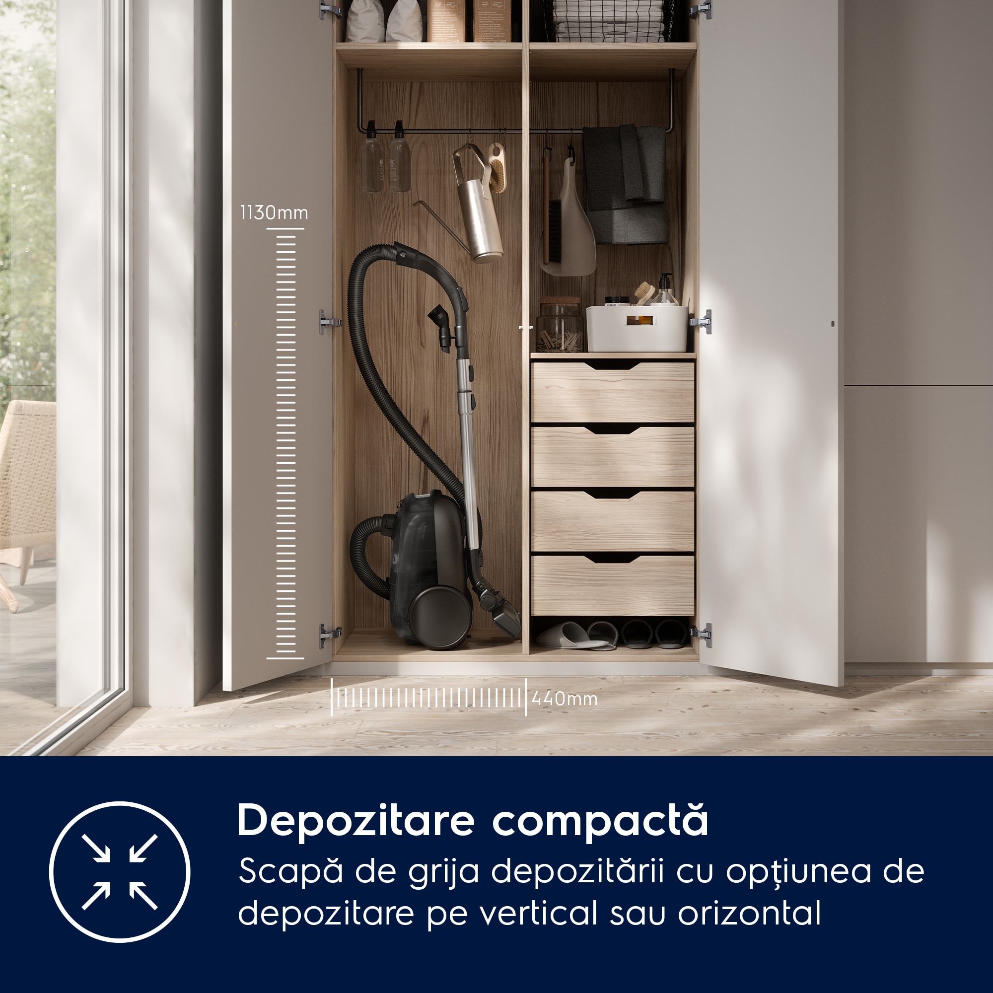Electrolux - Aspirator cu sac - EB61C4DB