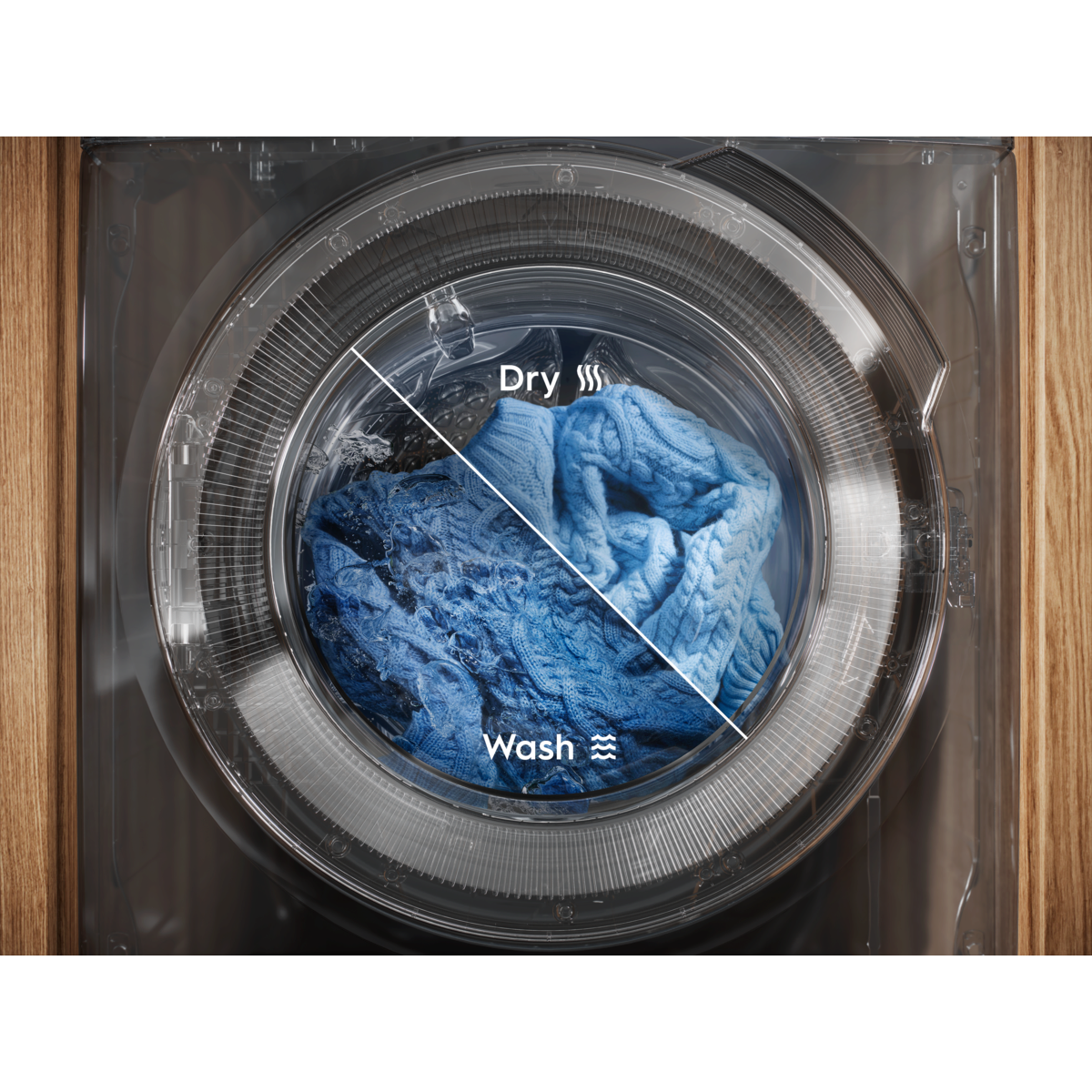 Electrolux - Mașină de spălat rufe independentă cu uscător - EW7W2612E