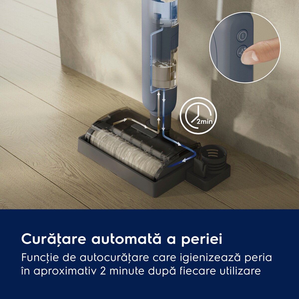 Electrolux - Aspirator vertical fără fir - EW51U1DB