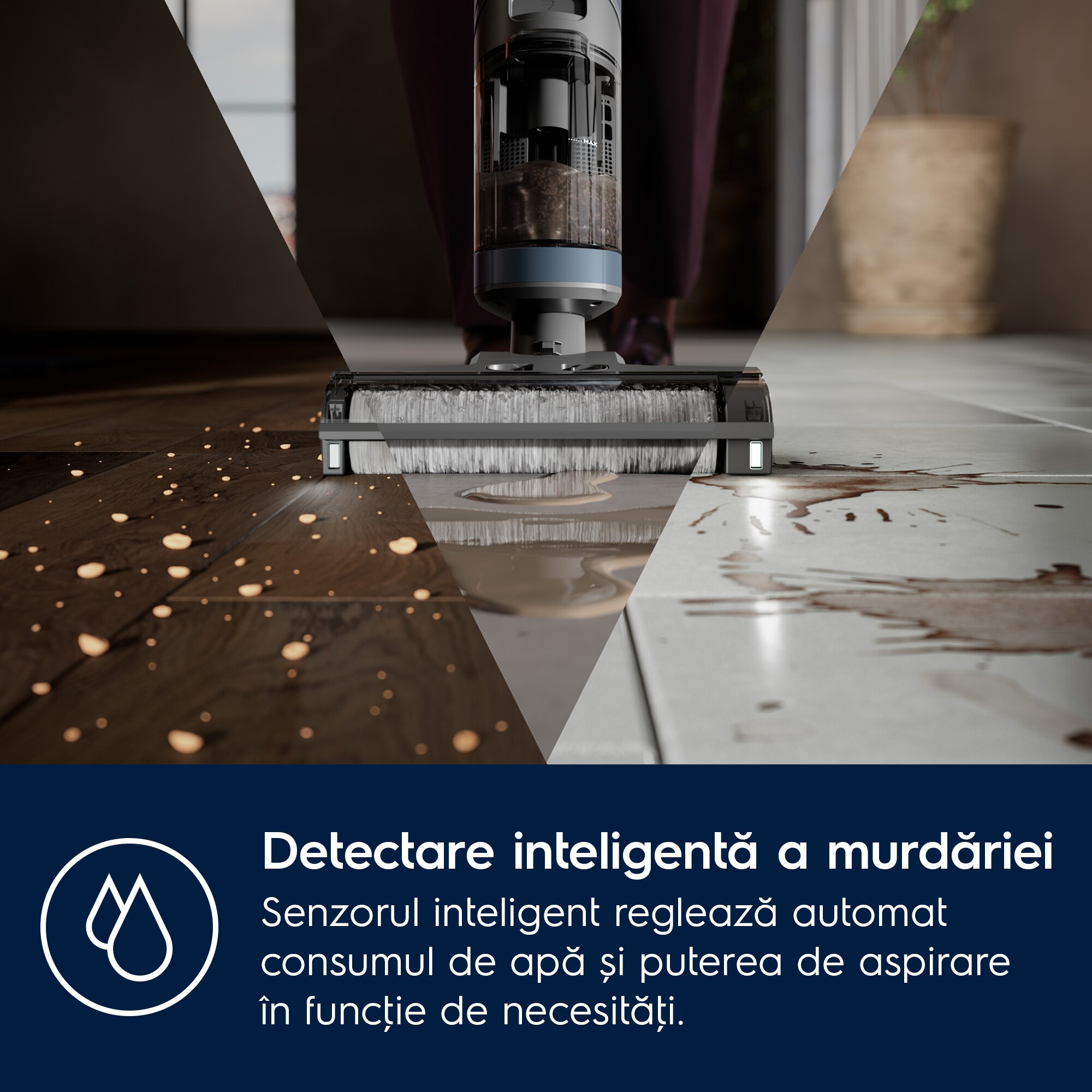 Electrolux - Aspirator vertical fără fir - EW81U3DB