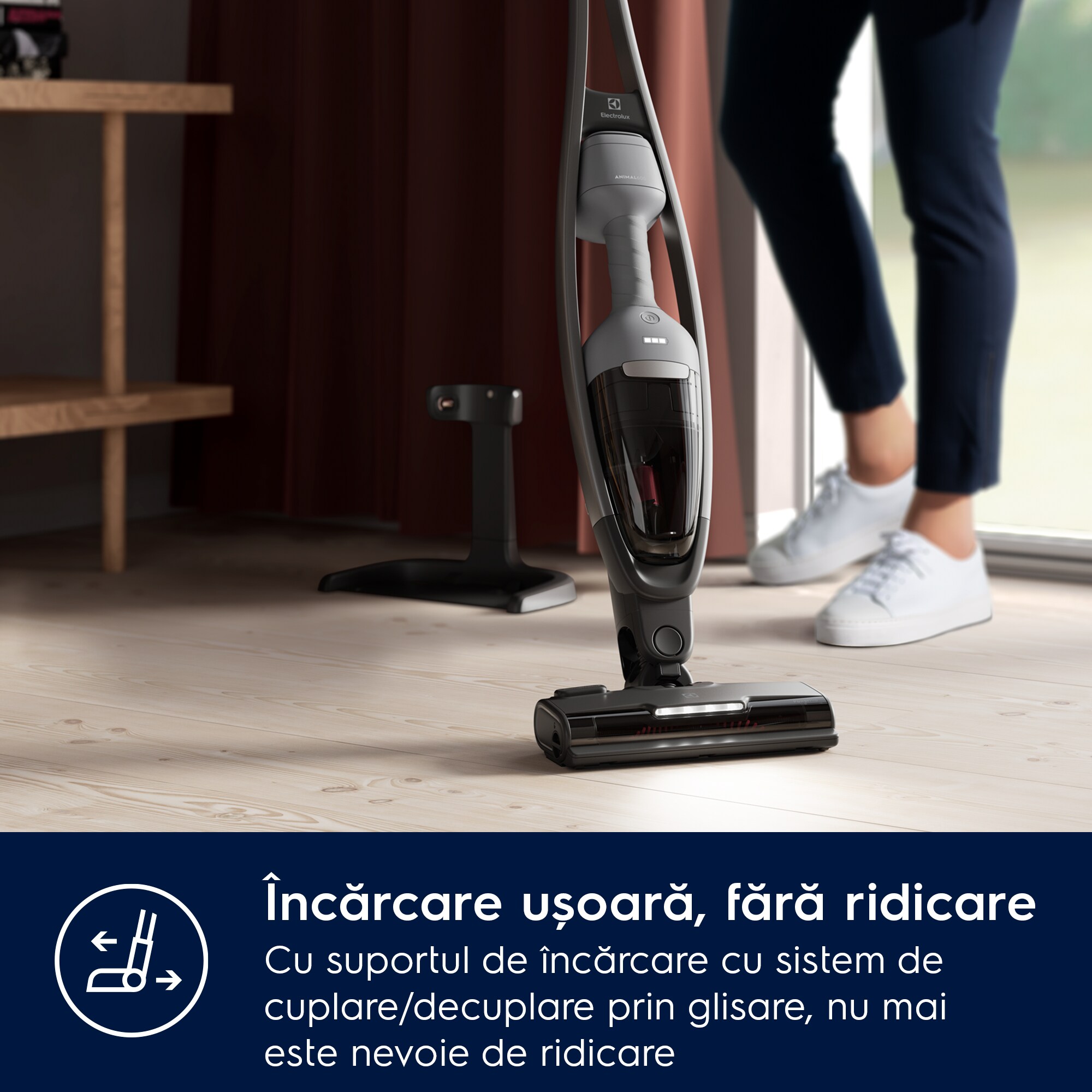 Electrolux - Aspirator vertical fără fir - ES62AB25UG