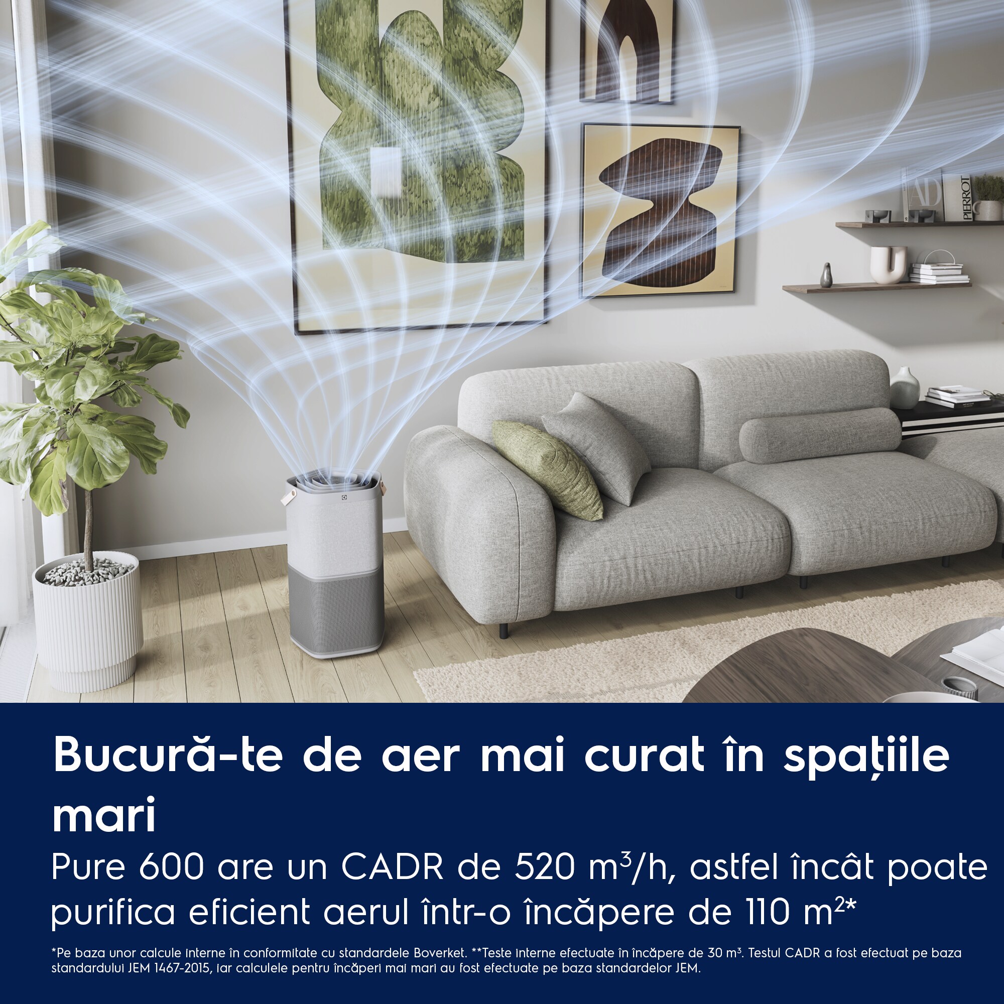 Electrolux - Purificator de aer - EPO60571UG