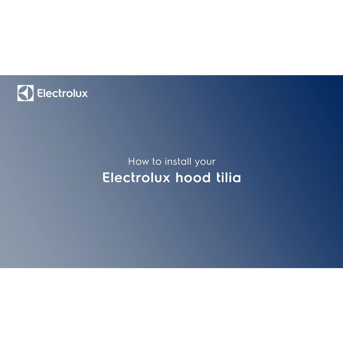 Electrolux - Hotă încorporabilă tip casetă - LFG235S