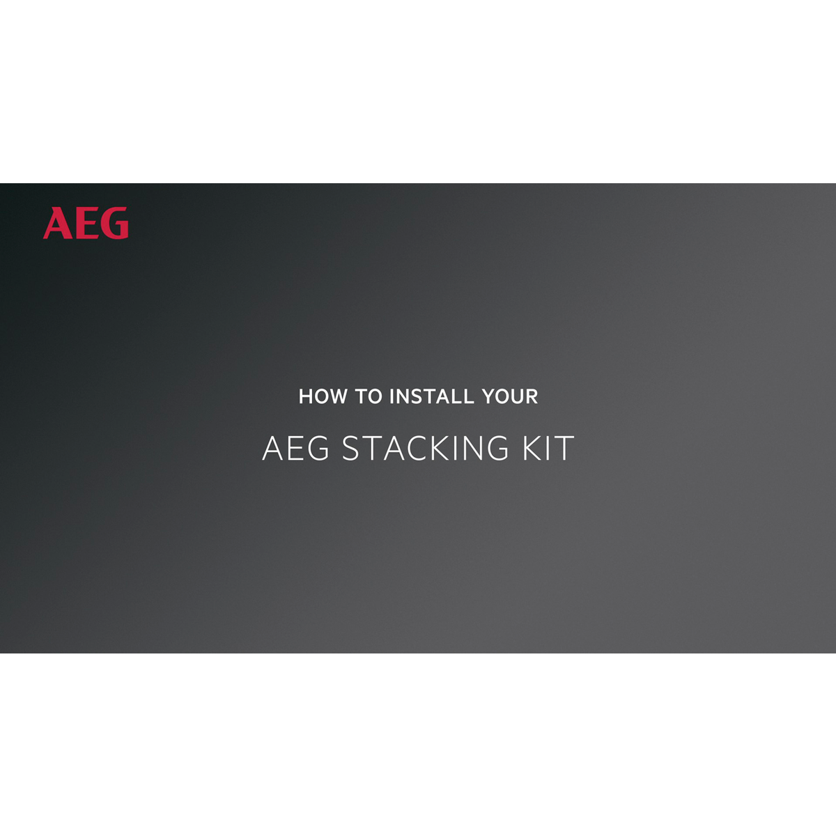 AEG - Kit suprapunere - A1WYHSK2