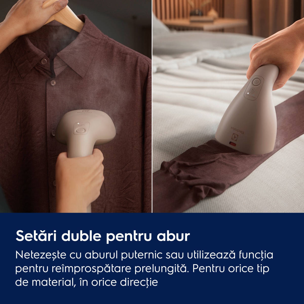 Electrolux - Aparat de călcat vertical cu abur - E7HS2-8WB