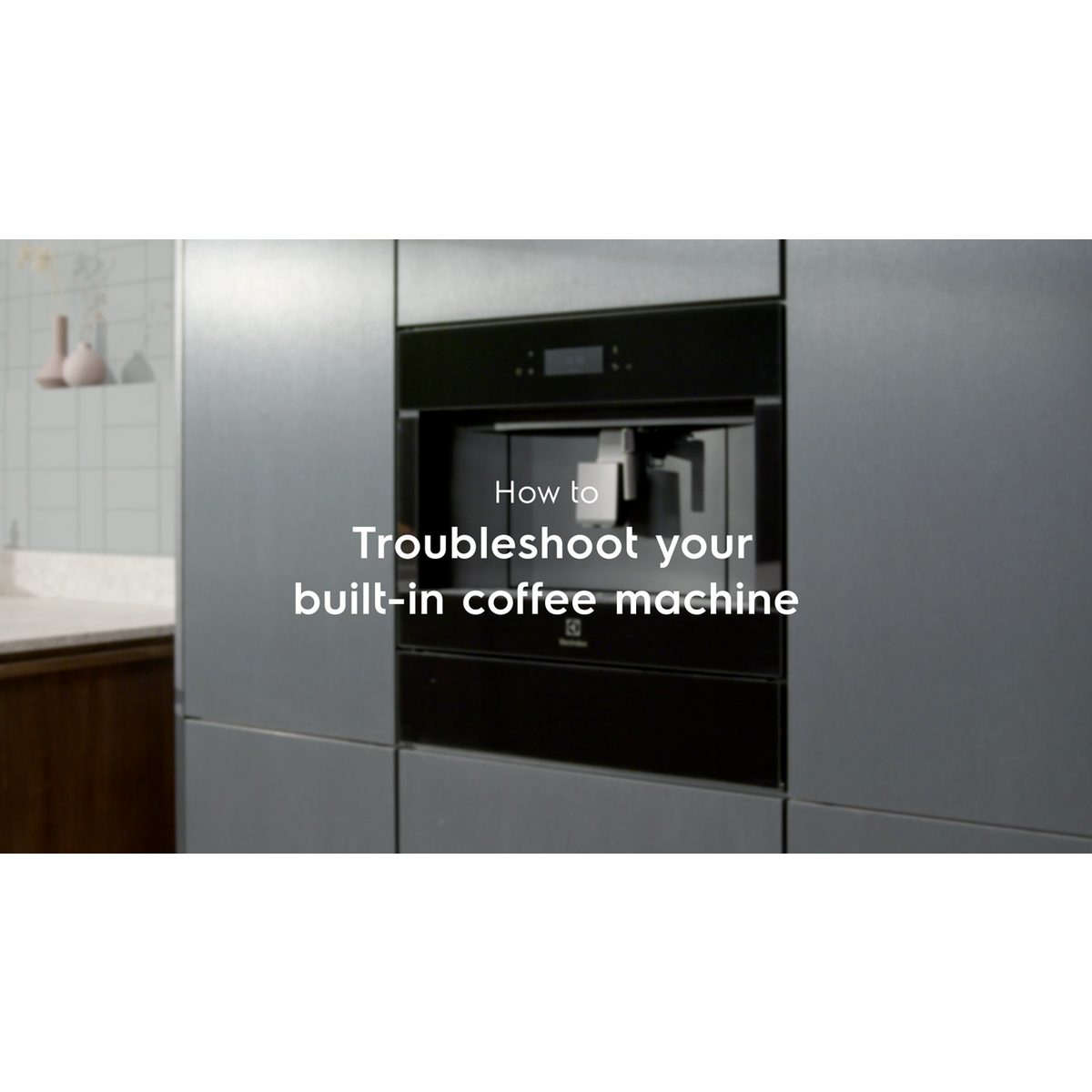 Electrolux - Espressor încorporabil - EBC85X