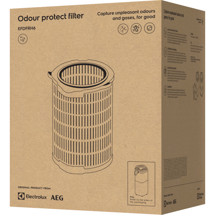 Odour Protect Filter Packaging Image