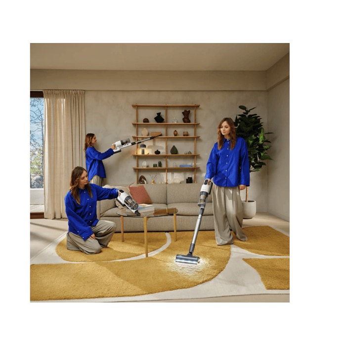 One cleaner for every surface, from floor to ceiling